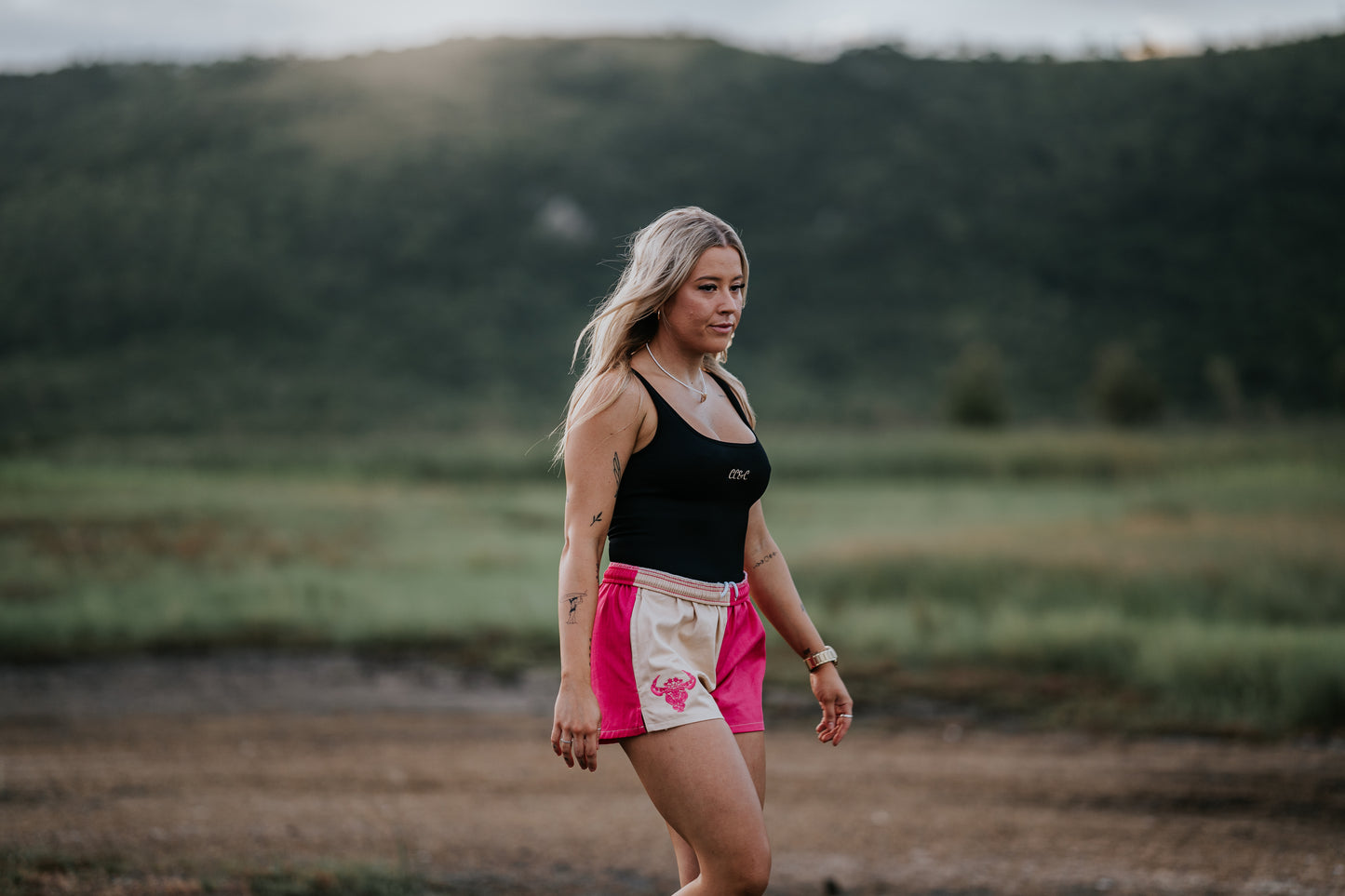 Layla Cotton Rugby Shorts