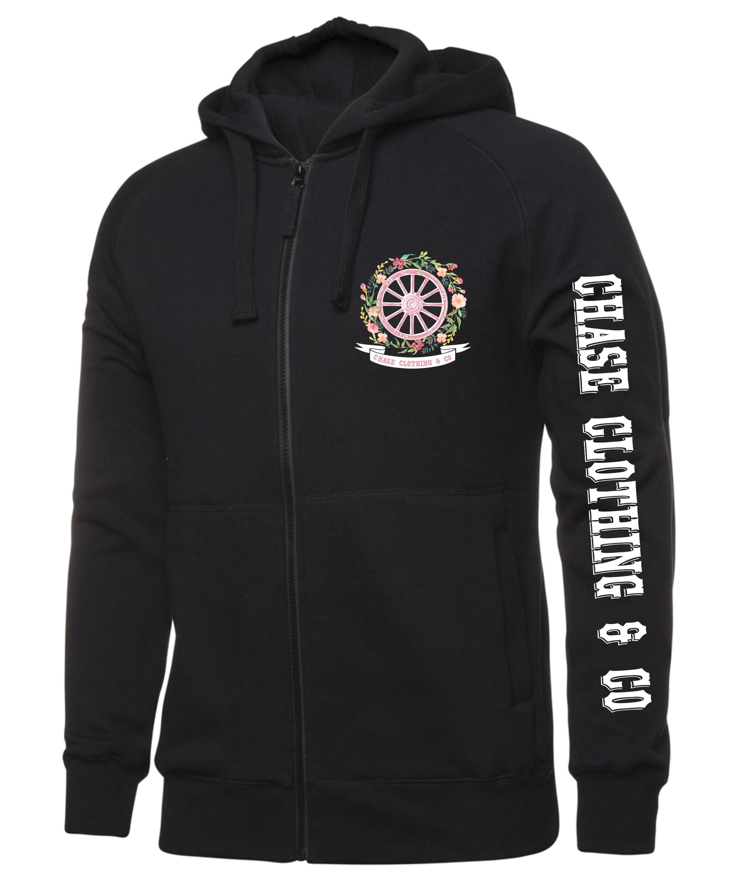 CC Little Ladies Designs Zipper Hoodies