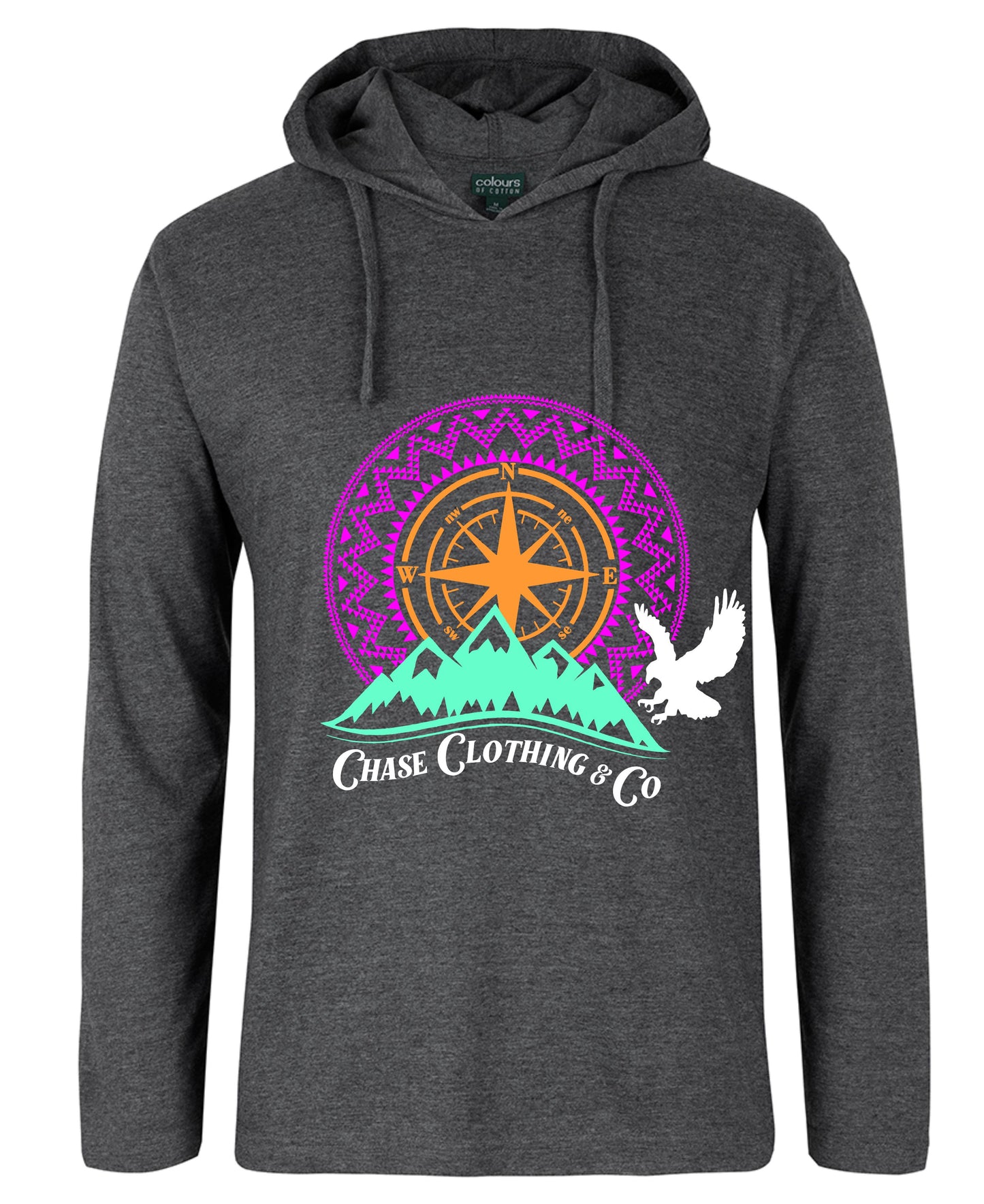 CC Ladies Hooded L/sleeve T-shirt